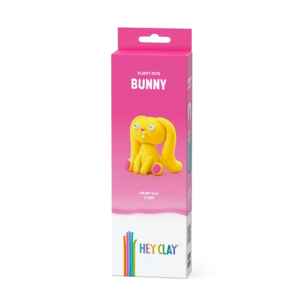 HeyClay - Konijntje | 3 Potjes - Afbeelding 4