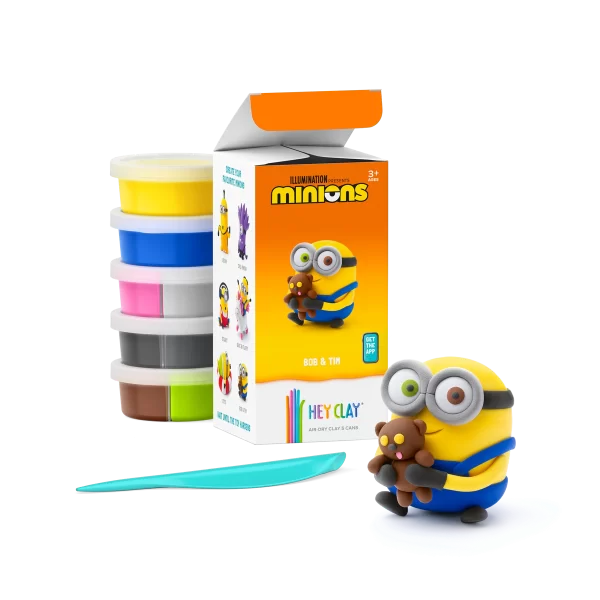 HeyClay - Limited Edition Minions | Minions Bob - 5 Potjes
