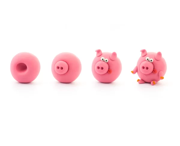 HeyClay - Varken/Piggy | 3 Potjes - Afbeelding 2