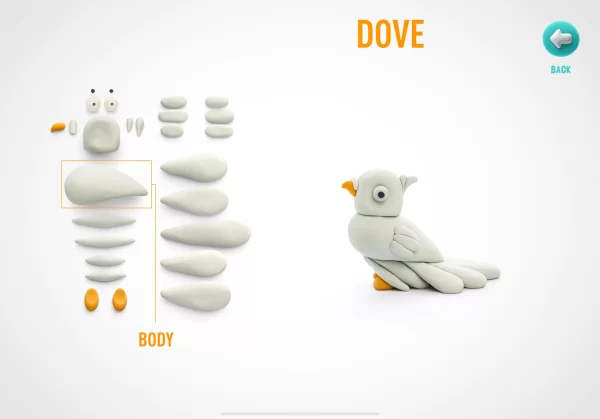 HeyClay - Dove/Duif | 3 Potjes - Afbeelding 4