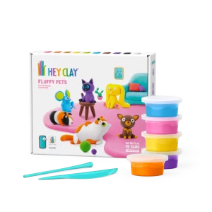 HeyClay - Fluffy Pets | 15 Potjes