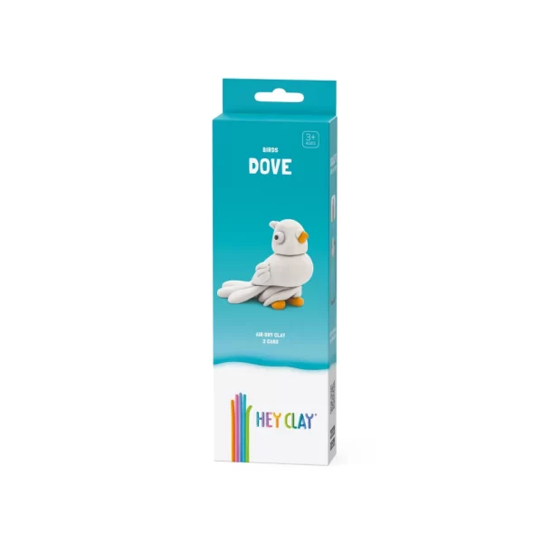 HeyClay - Dove/Duif | 3 Potjes - Afbeelding 5