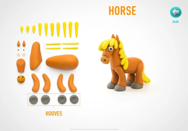 HeyClay - Paard | 3 Potjes - Afbeelding 5