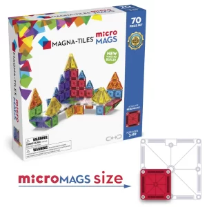 MAGNA-TILES - MicroMAGS Deluxe set | 70 Stuks
