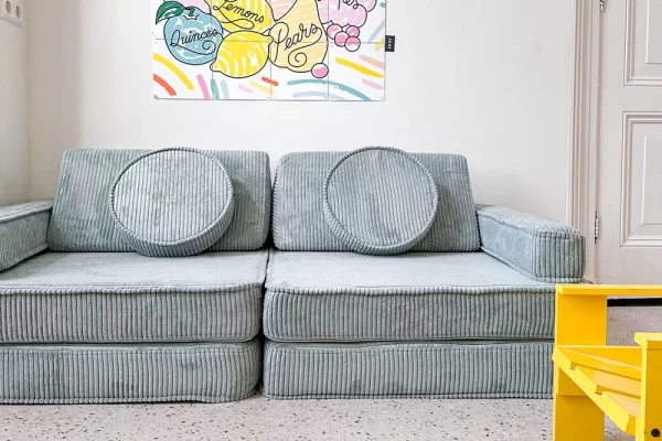 Shappy - Speelbank 160 CM | ORIGINAL Corduroy | Kleur naar keuze - Afbeelding 8