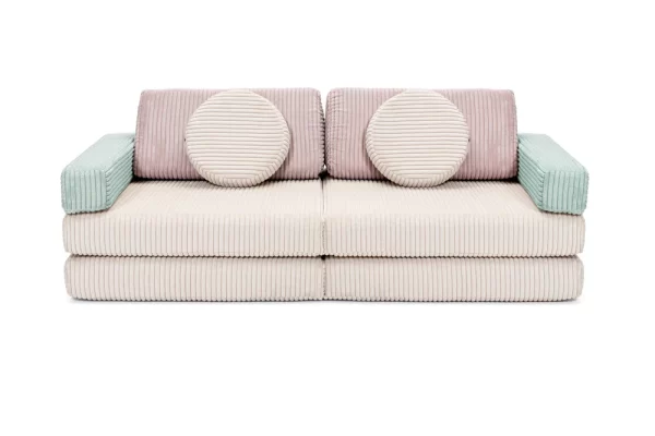 Shappy - Speelbank 120 CM | PURE Corduroy Mini | Kleur naar keuze - Afbeelding 6