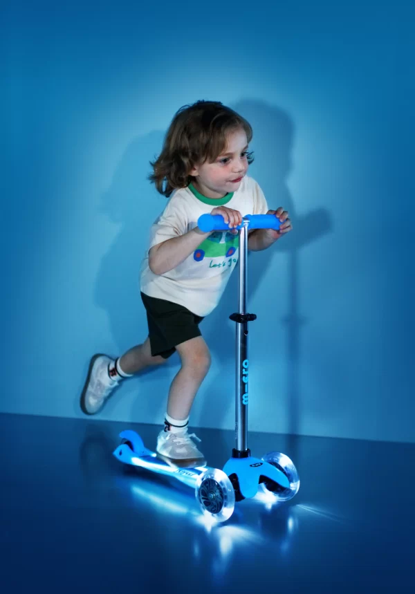 Micro Step - Mini | Deluxe Glow LED Plus | Arctic Blauw - Afbeelding 4