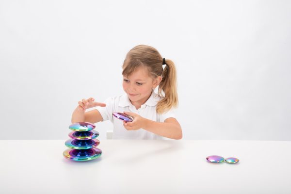 Tickit - Sensorische Reflecterende Colorburst Knoppen | 7 Stuks - Afbeelding 5