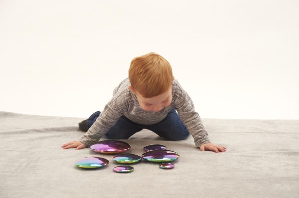 Tickit - Sensorische Reflecterende Colorburst Knoppen | 7 Stuks - Afbeelding 3