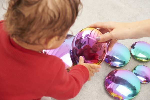 Tickit - Sensorische Reflecterende Colorburst Knoppen | 7 Stuks - Afbeelding 7