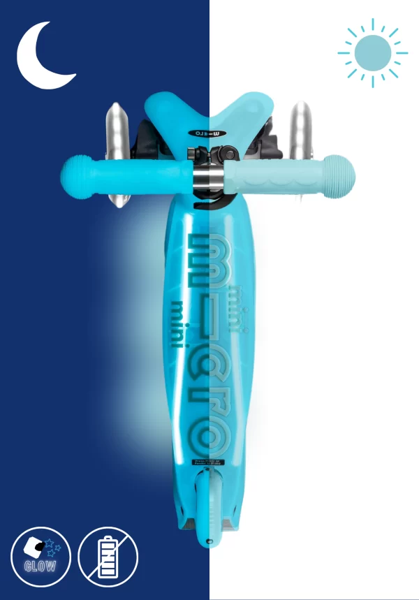 Micro Step - Mini | Deluxe Glow LED Plus | Glacier Aqua - Afbeelding 5