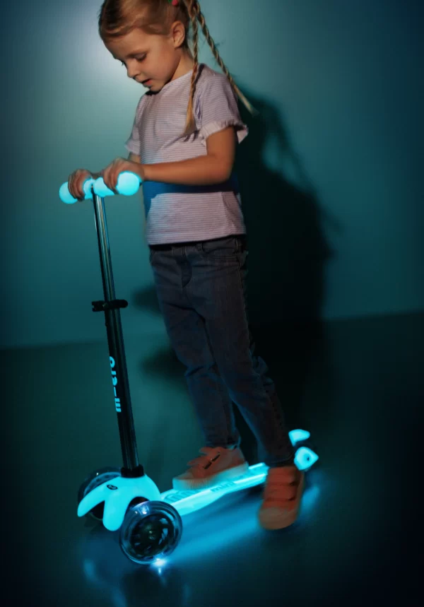 Micro Step - Mini | Deluxe Glow LED Plus | Glacier Aqua - Afbeelding 4
