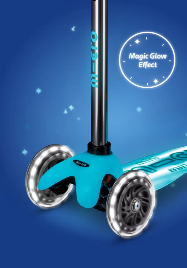 Micro Step - Mini | Deluxe Glow LED Plus | Glacier Aqua - Afbeelding 2