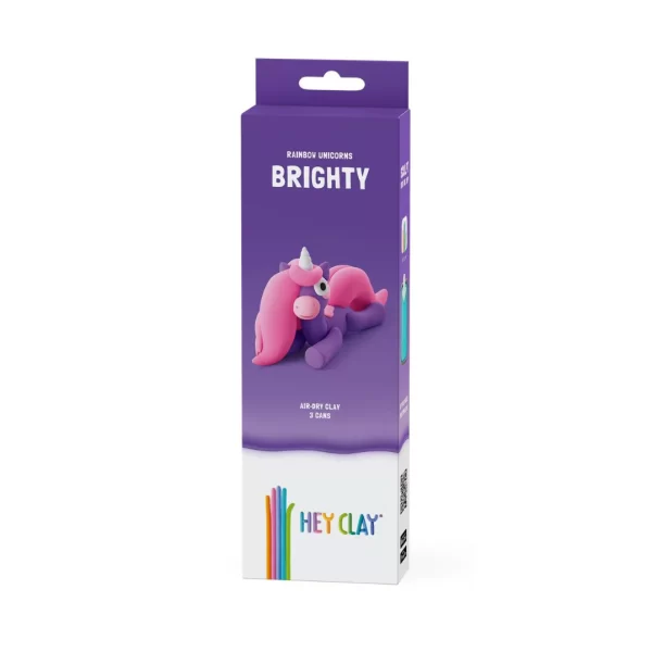 HeyClay - Rainbow Unicorn | Brighty - Afbeelding 5