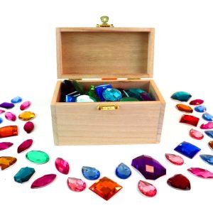 Bauspiel - Schatkist met Glitterstenen