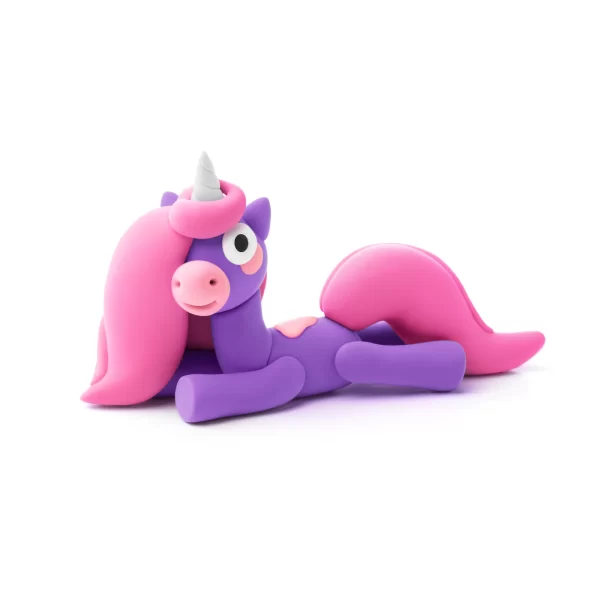 HeyClay - Rainbow Unicorn | Brighty - Afbeelding 4
