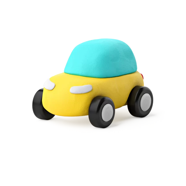HeyClay - Eco Cars | 6 Potjes - Afbeelding 3