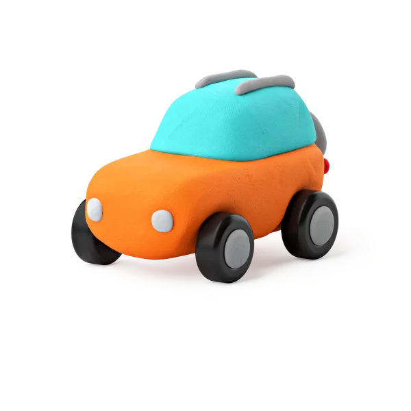 HeyClay - Eco Cars | 6 Potjes - Afbeelding 4