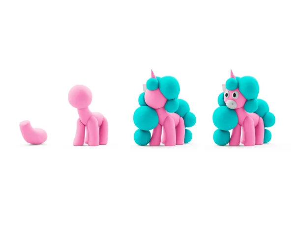 HeyClay - Unicorns | 15 Potjes - Afbeelding 5