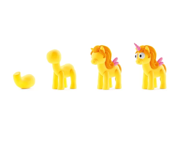 HeyClay - Rainbow Unicorn | Sunny - Afbeelding 5