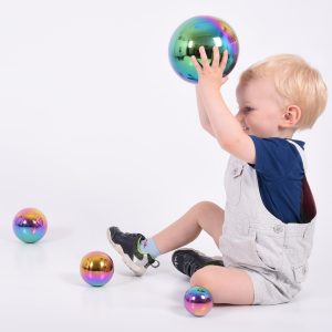 Tickit - Sensorische Reflecterende Kleur Burst-ballen | 4 Stuks