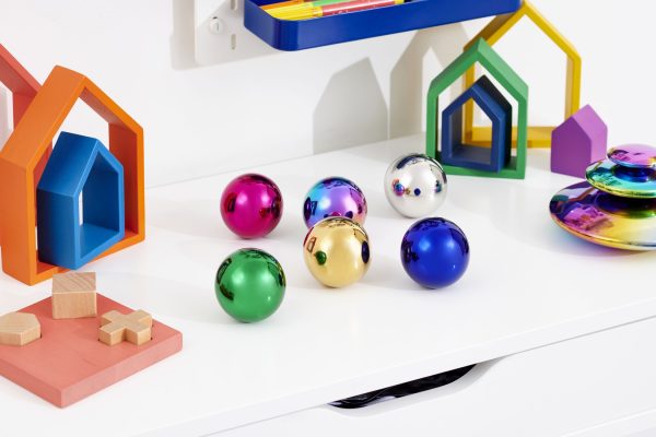Tickit - Sensorische Reflecterende Kleurmysterieballen | 6 Stuks - Afbeelding 2