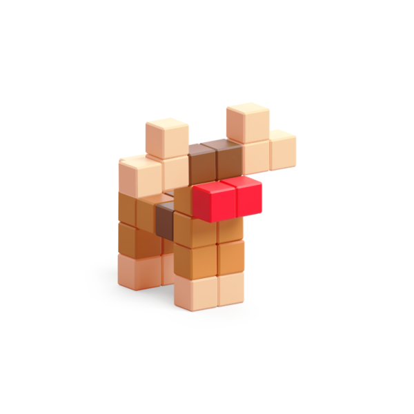 Pixio - Xmas | Deer | 29 stuks - Afbeelding 2
