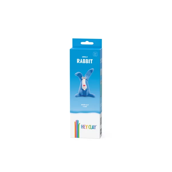 HeyClay - Konijn Blauw | 3 Potjes