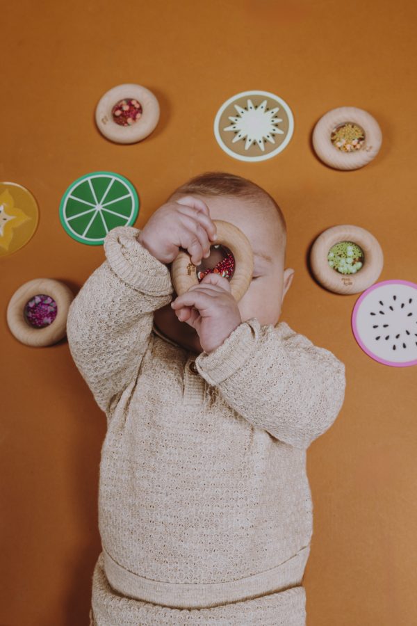 Petit Boum – Sensorische donut – Wortel - Afbeelding 7
