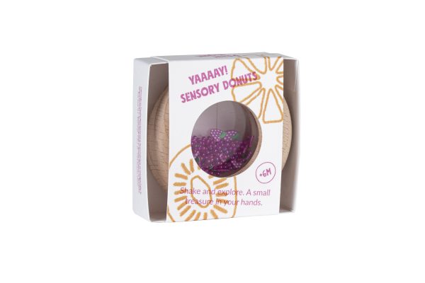 Petit Boum – Sensorische donut – Druiven - Afbeelding 2