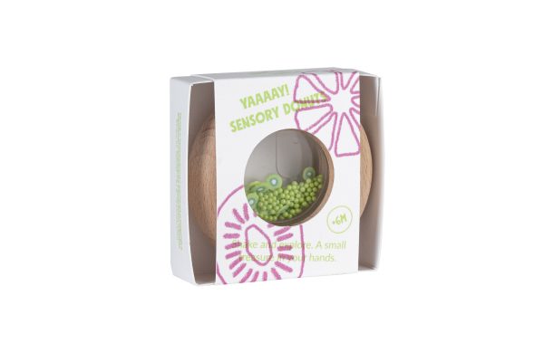 Petit Boum – Sensorische donut – Kiwi - Afbeelding 2
