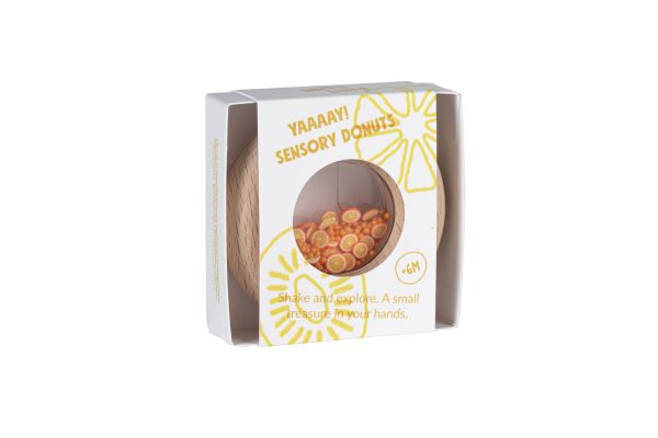 Petit Boum – Sensorische donut – Sinaasappel - Afbeelding 2