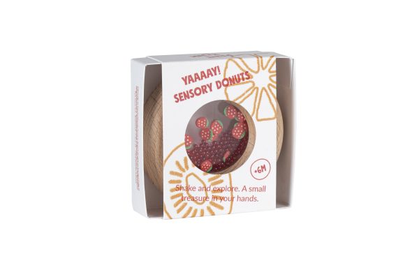 Petit Boum – Sensorische donut – Aardbei - Afbeelding 2