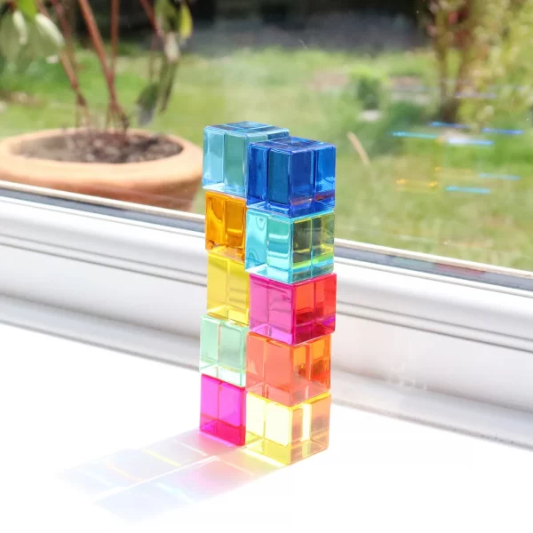 Tickit - Edelstenen Kubussen | 10 Stuks - Afbeelding 3