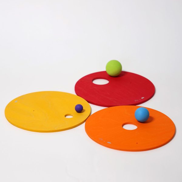GRIMM'S x Stapelstein® - Rolling Discs - Warm Classic | 3 Stuks - Afbeelding 8