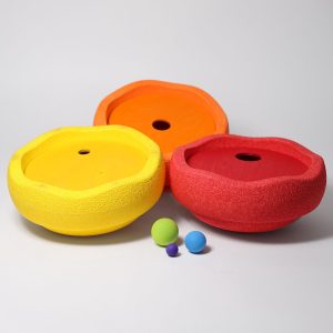 GRIMM'S x Stapelstein® - Rolling Discs - Warm Classic | 3 Stuks