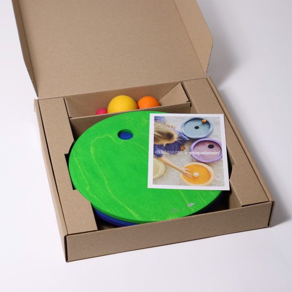 GRIMM'S x Stapelstein® - Rolling Discs - Cool Classic | 3 Stuks - Afbeelding 7