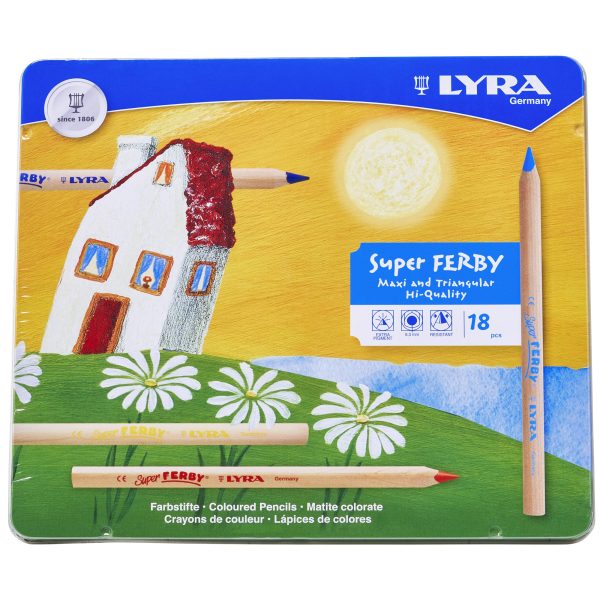 Lyra - Super Ferby Ongelakt | 18 Kleuren in bewaarblik