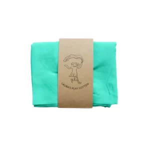 Laura's Play Cotton - Speeldoek | Groen | 50 cm x 50 cm