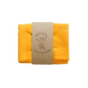 Laura's Play Cotton - Speeldoek | Oranje | 90 cm x 90 cm