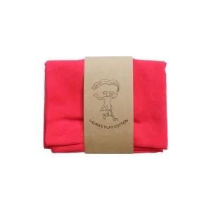Laura's Play Cotton - Speeldoek | Rood | 50 cm x 50 cm