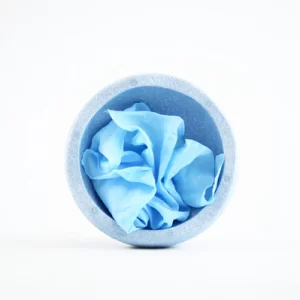 Laura's Play Cotton - Speeldoek | Alaskan Blue | 50 cm x 50 cm