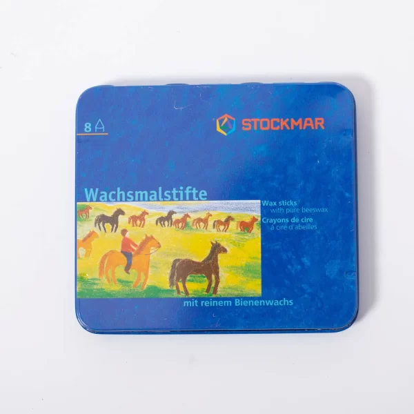 Stockmar - Bijenwaskrijtjes | 8 Stuks in blik - Afbeelding 3