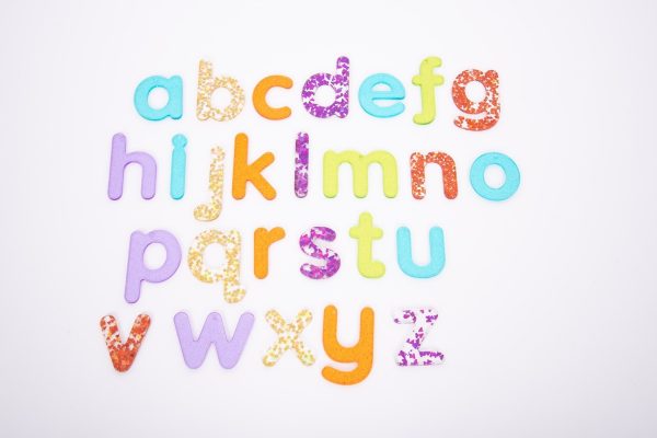 Tickit - Doorschijnende Regenboog Glitterletters - Afbeelding 2