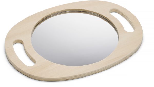 Tickit - Grote Houten Spiegel - Afbeelding 3