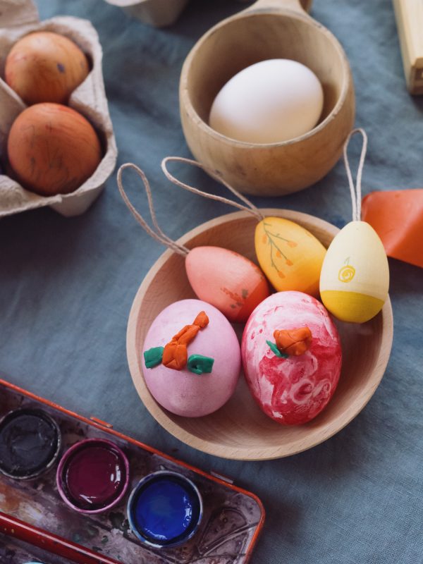 Grapat - Pasen | Houten Hangers | Sunrise Eggs - Afbeelding 5
