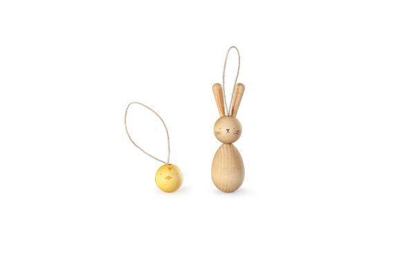 Grapat - Pasen | Houten Hangers | Hop and Peep - Afbeelding 4