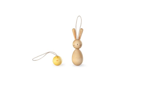 Grapat - Pasen | Houten Hangers | Hop and Peep - Afbeelding 6