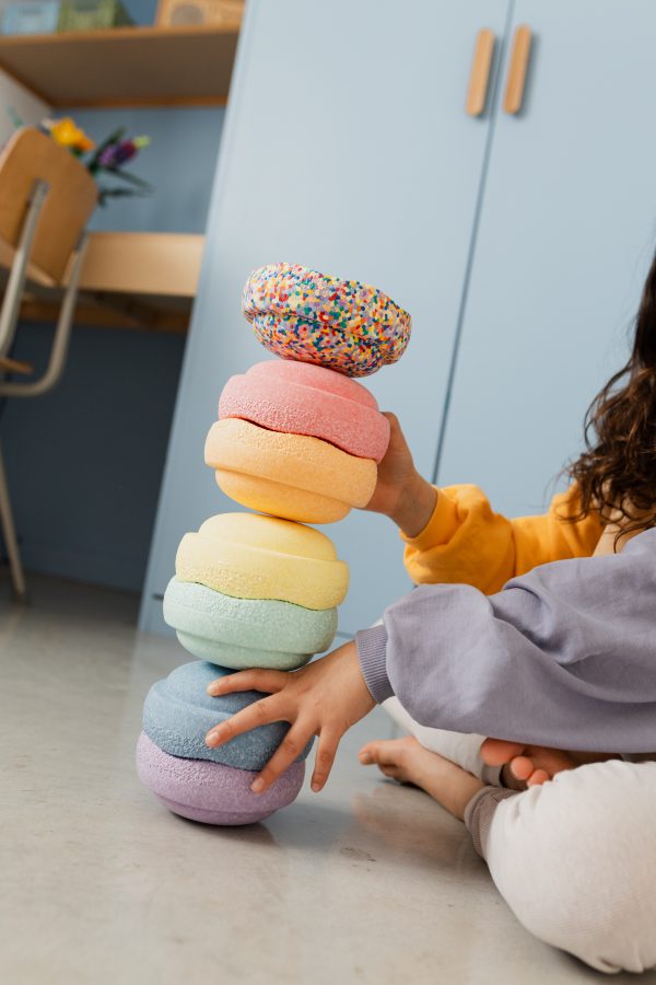 Stapelstein® - Original Mini | Rainbow Pastel + Mini Super Confetti - Afbeelding 4