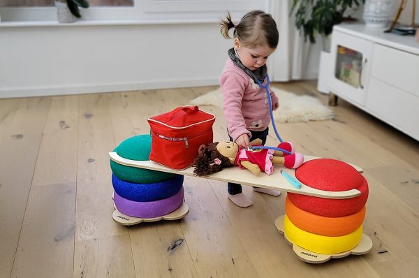 Pedalo® - Rolplank voor Stapelstein | Rollrutscher - Afbeelding 7